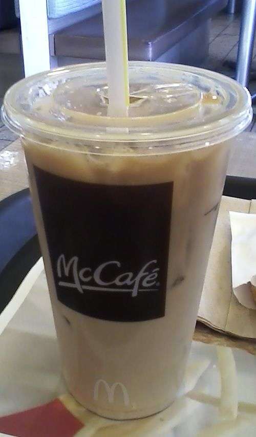 Large Iced Coffee Mcdonalds