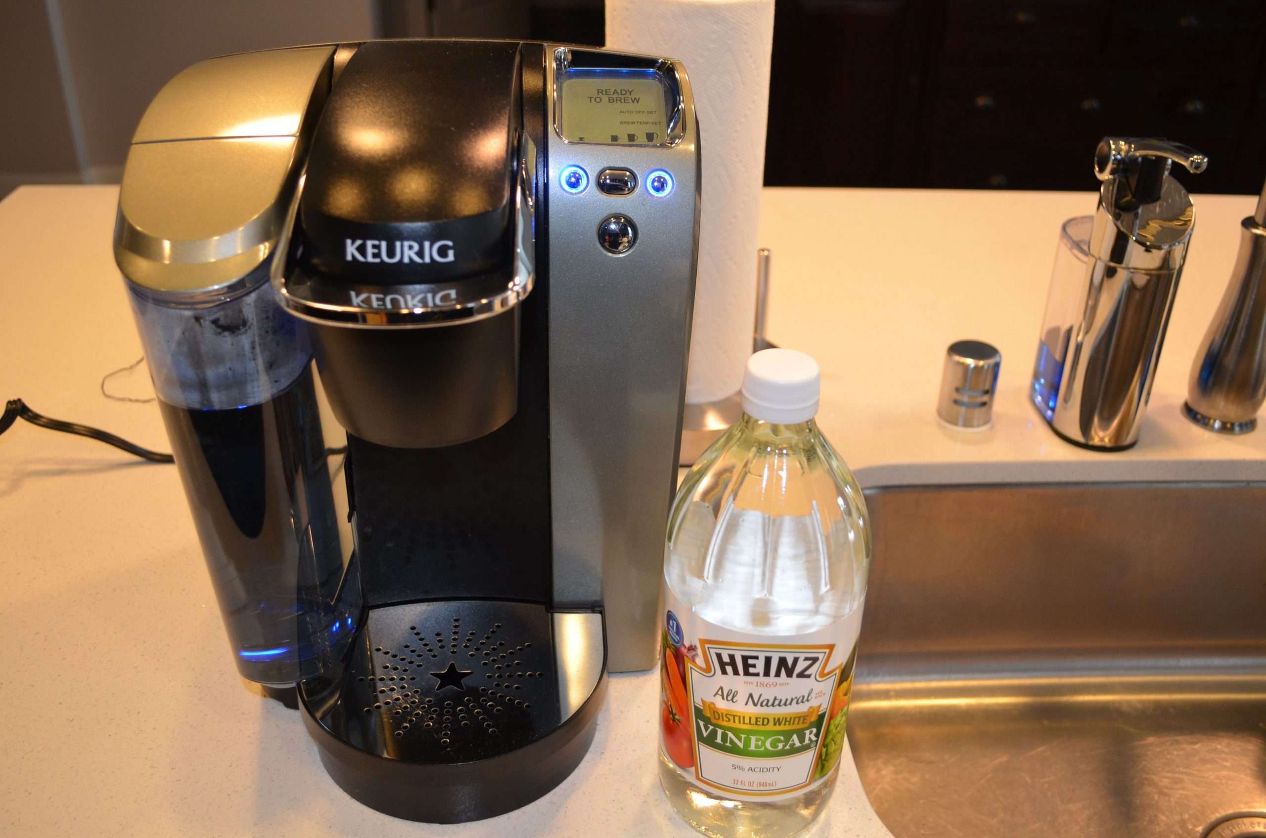 Learn how to clean and descale a Keurig coffee maker with vinegar. This ...