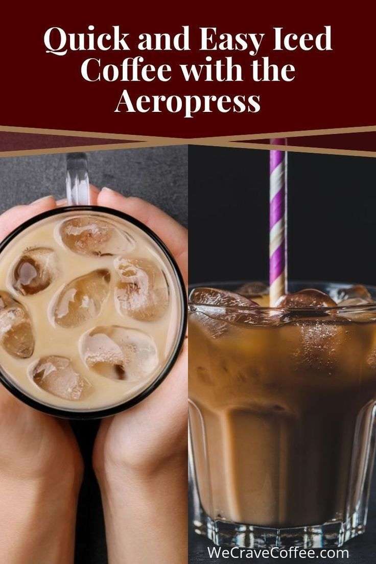 Learn how to make delicious iced coffee with the Aeropress ...