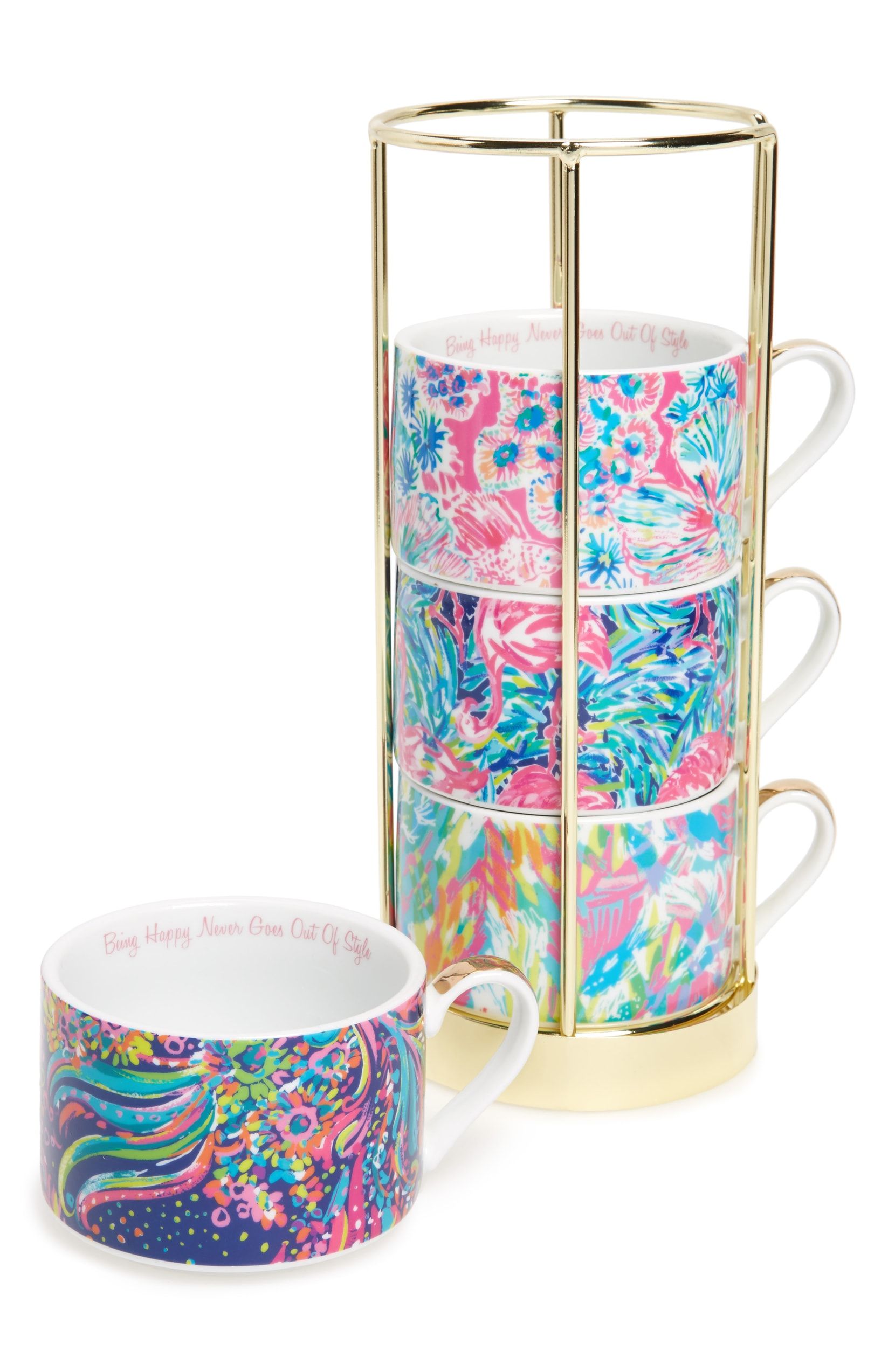 lilly pulitzer coffee mug set