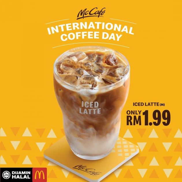 McCafe Is Giving Away Free Cups Of Iced Latte For International Coffee ...