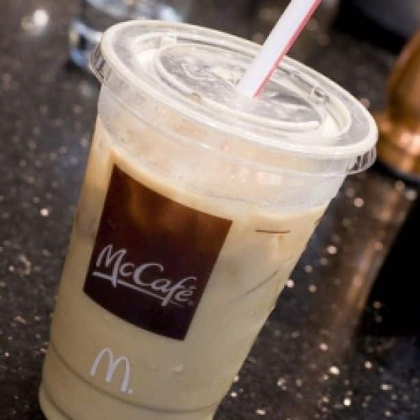 McDonalds Iced Latte. McDonald