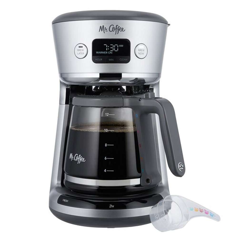 Mr. Coffee 31160393 Easy Measure 12 Cup Programmable ...