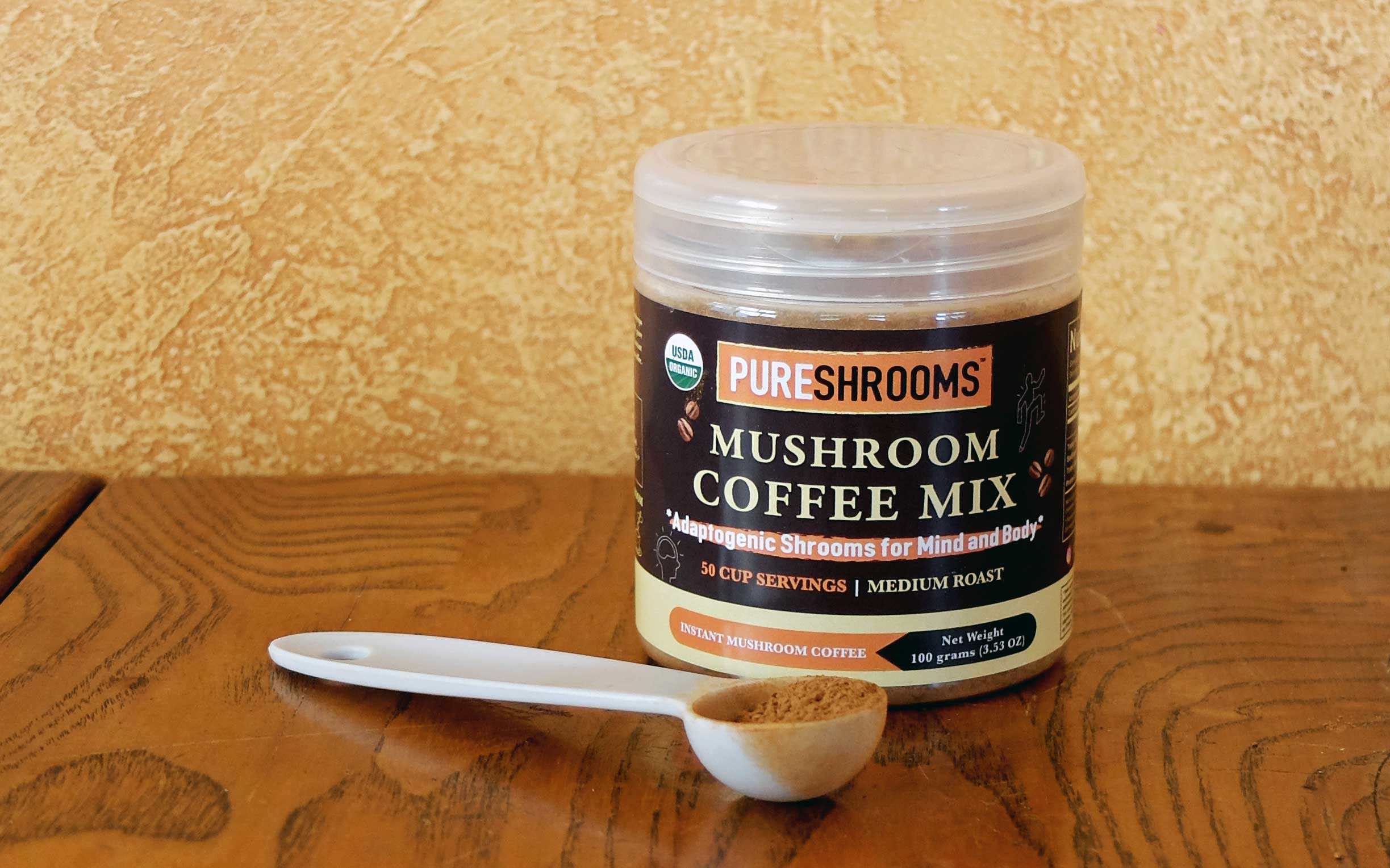 Mushroom coffee