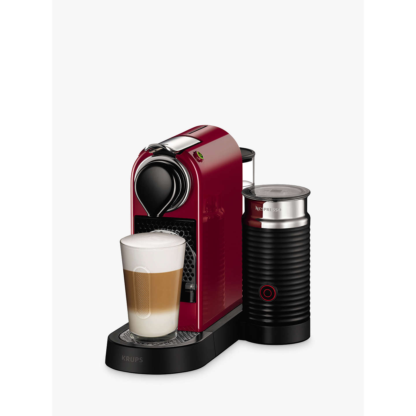 Nespresso CitiZ &  Milk Coffee Machine by KRUPS with Milk Frother ...