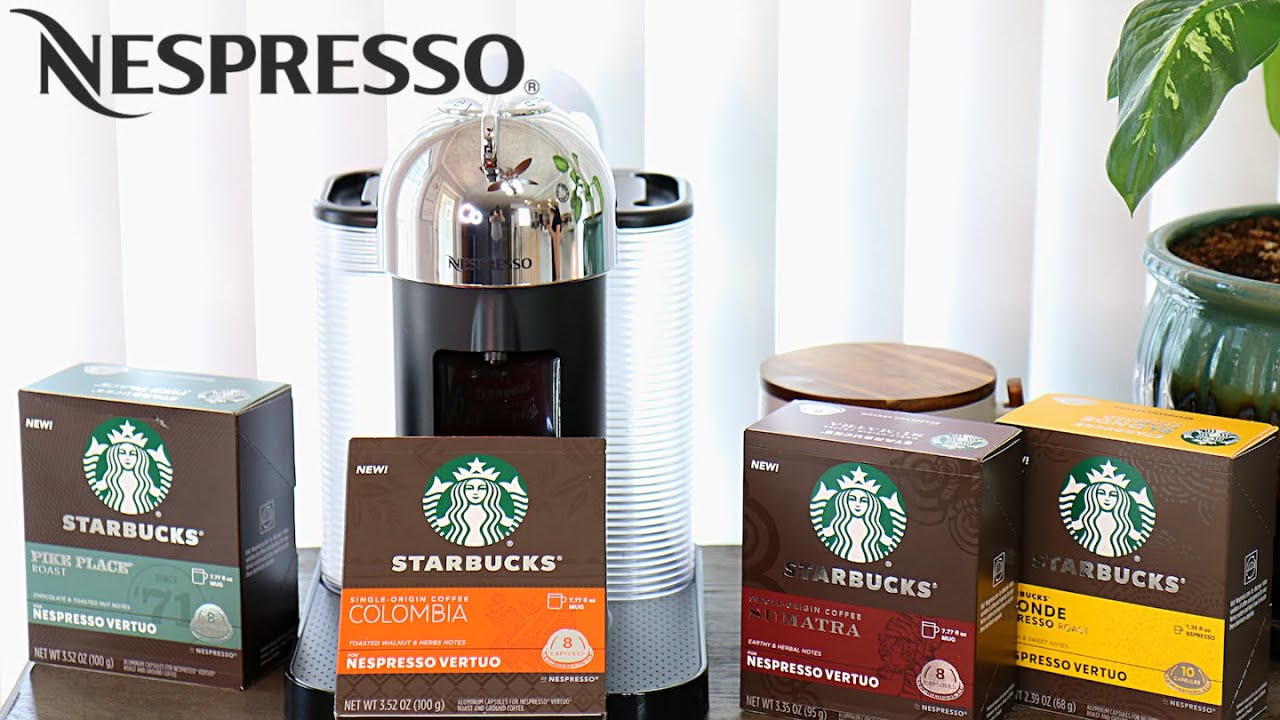 Nespresso Vertuo Starbucks Coffee Capsule Review And Tasting ...