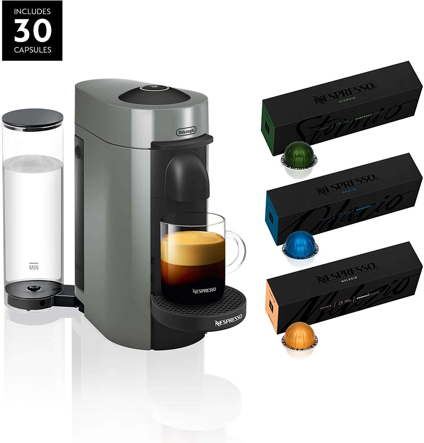 Nespresso VertuoPlus Coffee and Espresso Machine Bundle by ...