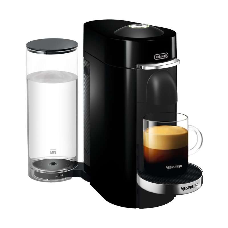 Nespresso VertuoPlus Deluxe Coffee &  Espresso Machine by DeLonghi ...
