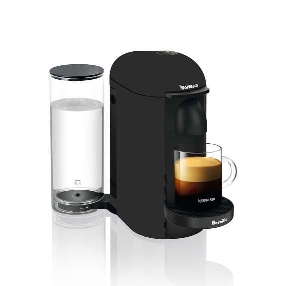 Nespresso VertuoPlus Matte Black Coffee Maker & Espresso ...