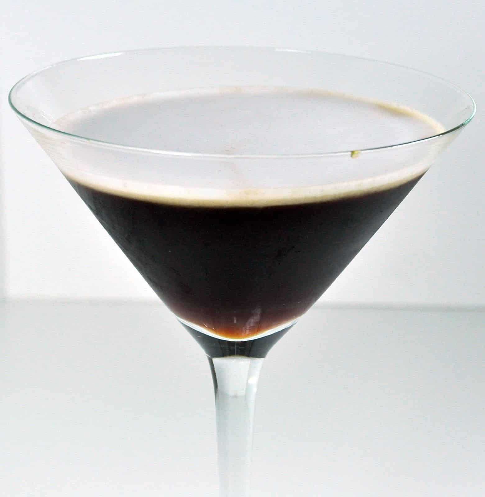 Our Espresso Martini cocktail (see how it