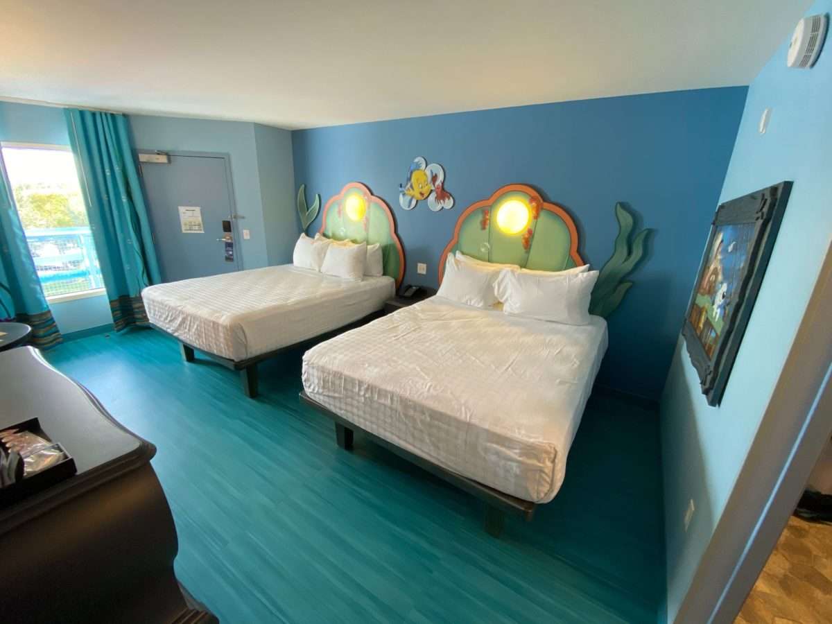 PHOTOS, VIDEO: Tour A Remodeled " The Little Mermaid"  Room ...