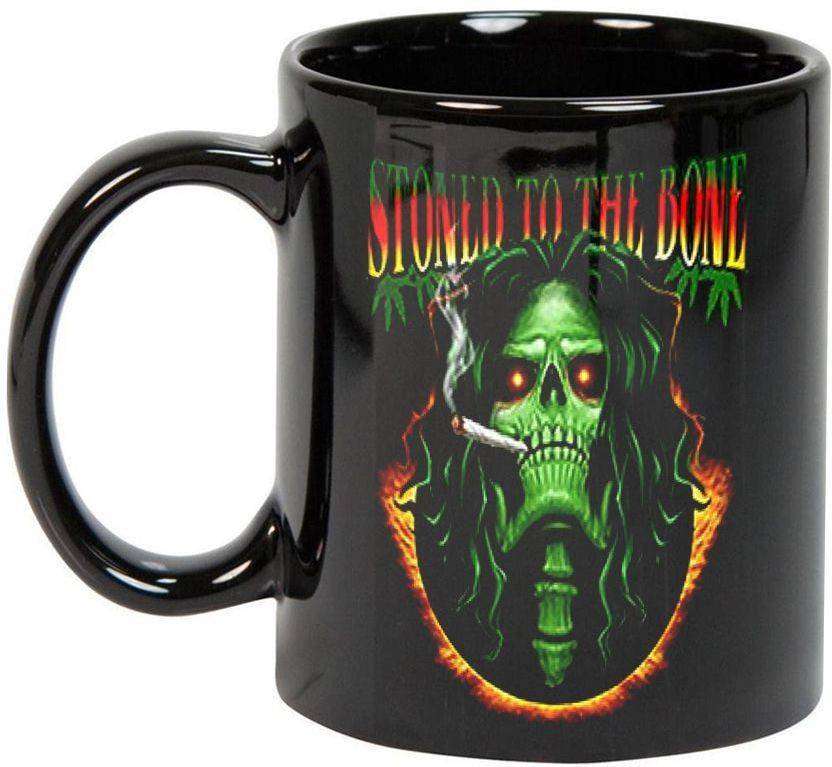 Prithish Stoned To The Bone Black Ceramic Coffee Mug Price ...