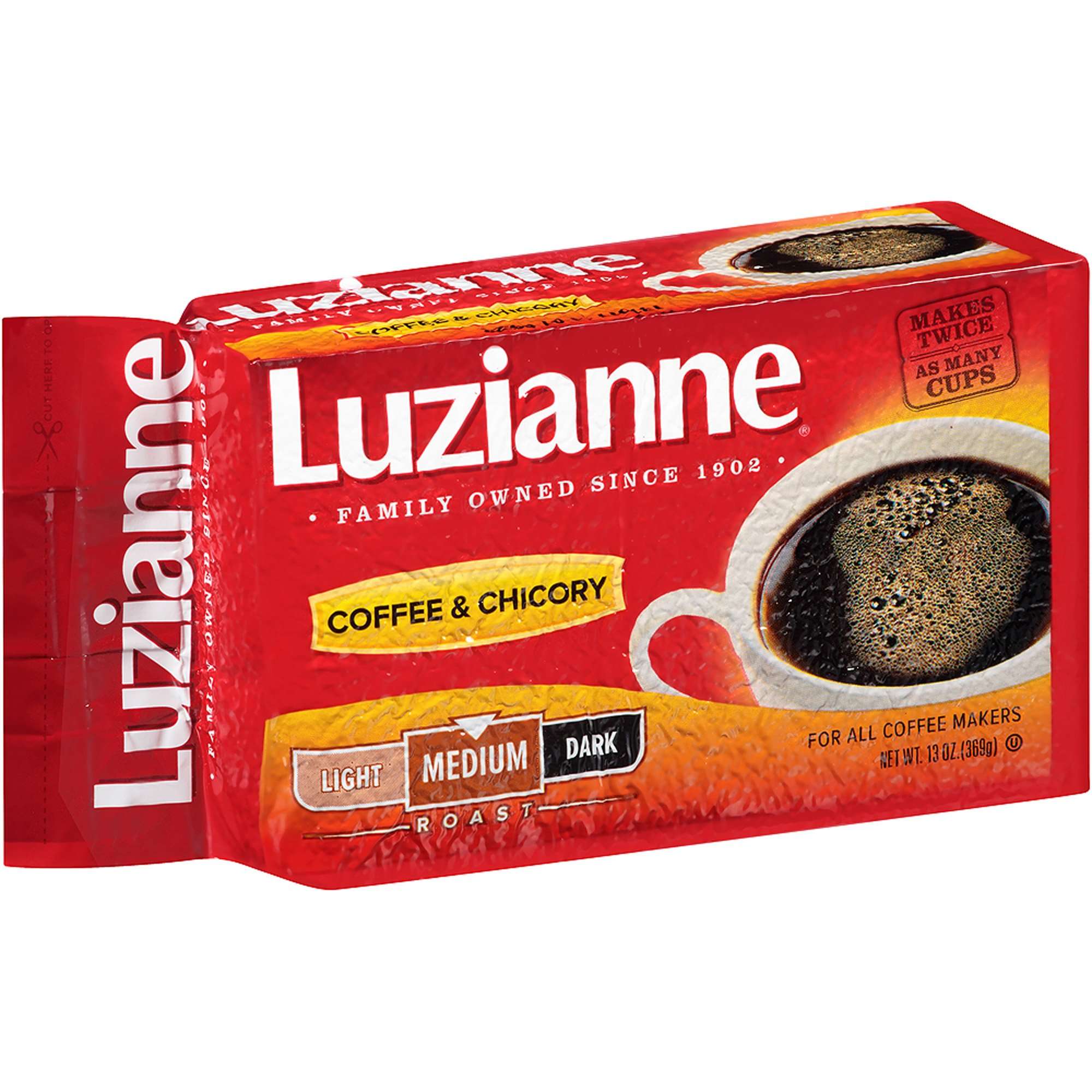 Reily Foods Luzianne Coffee &  Chicory, 13 oz