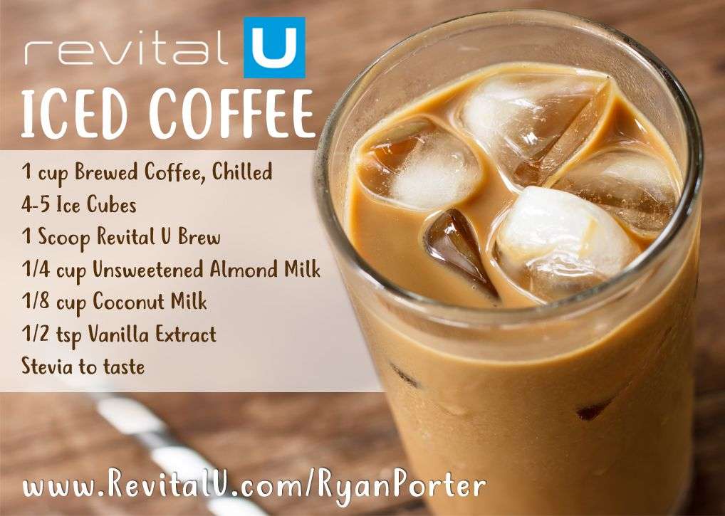 Revital U Iced Coffee Recipe