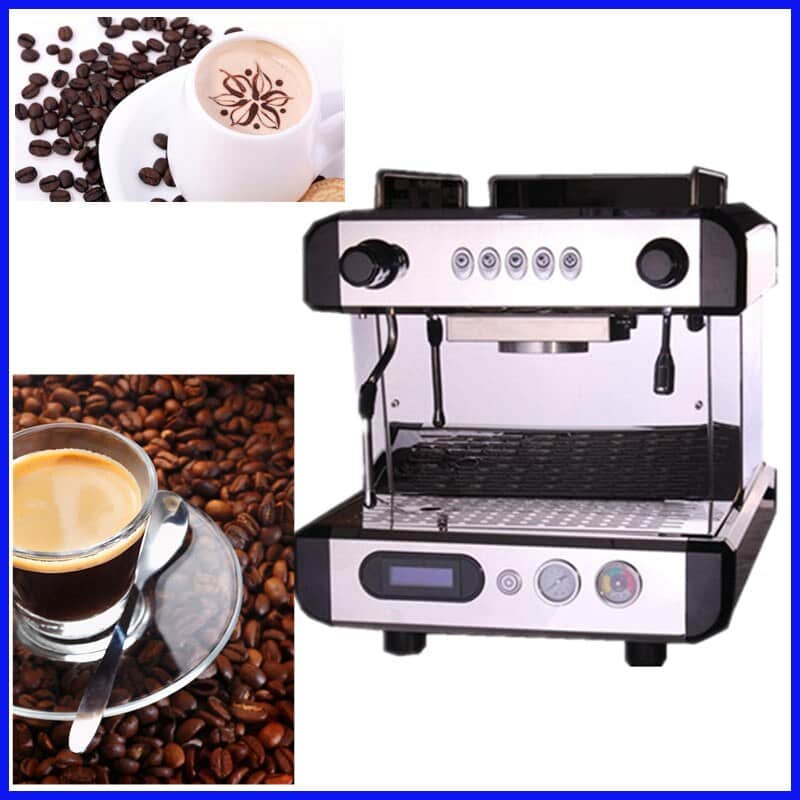 Single Group Semi automatic Commercial espresso coffee machine 15 bar ...