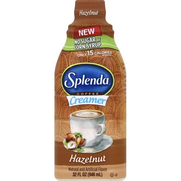 Splenda Coffee Creamer Hazelnut / Splenda Single Serve ...