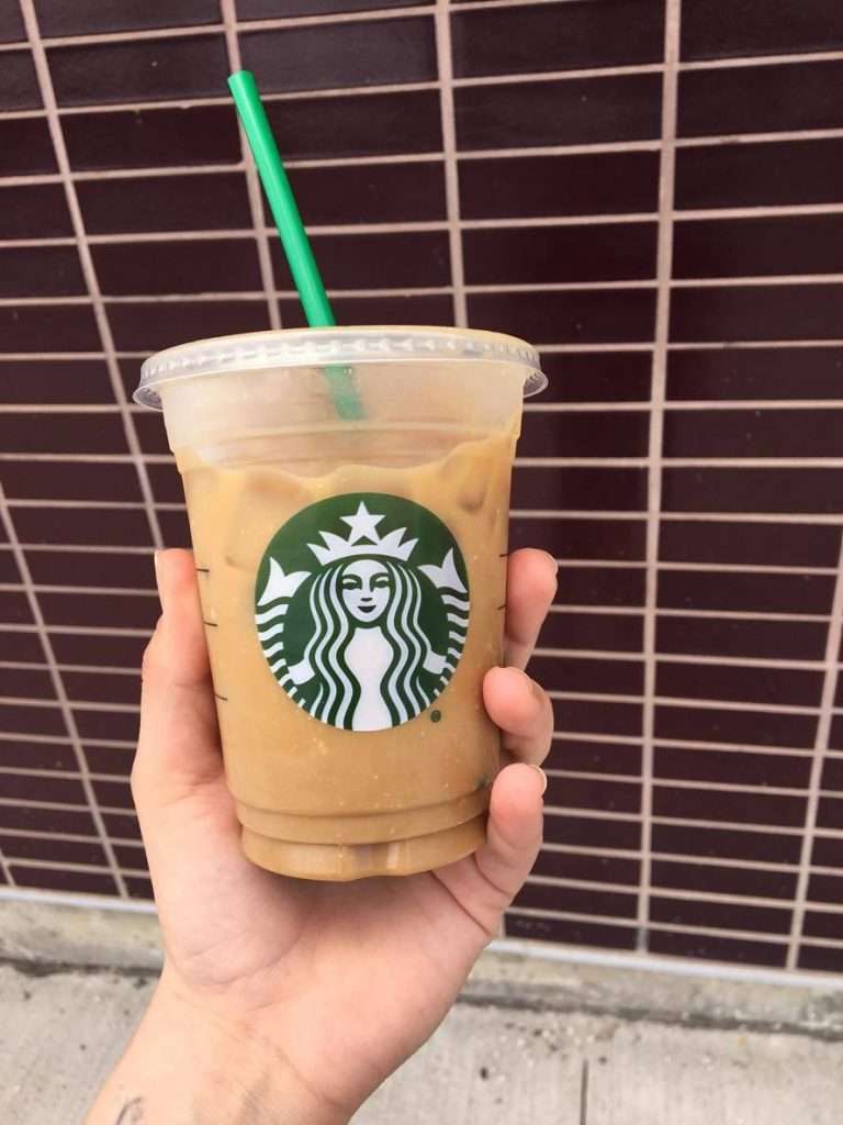 Starbucks Blonde Iced Vanilla Almond Milk Latte Review