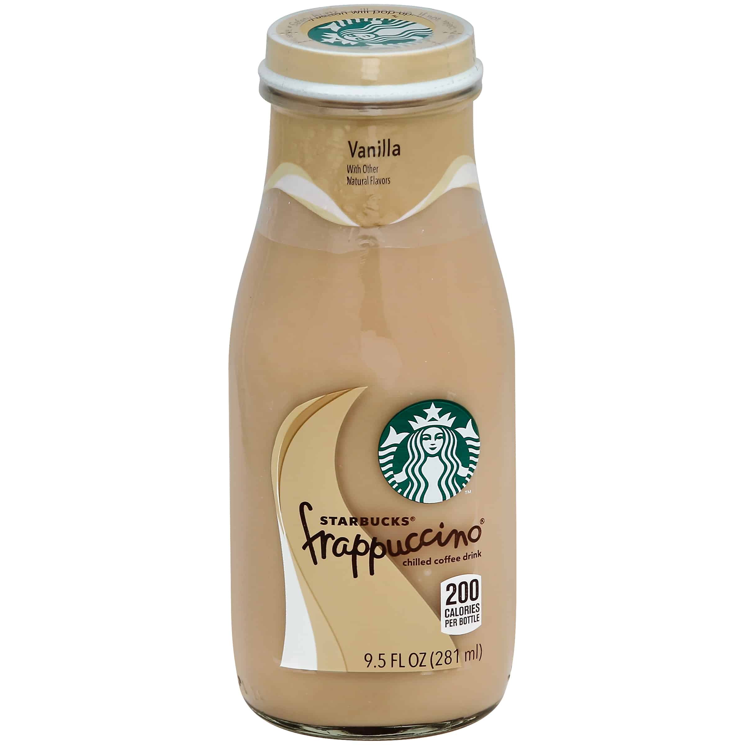 Starbucks® Frappuccino® Vanilla Chilled Coffee Drink 9.5 fl. oz. Glass ...