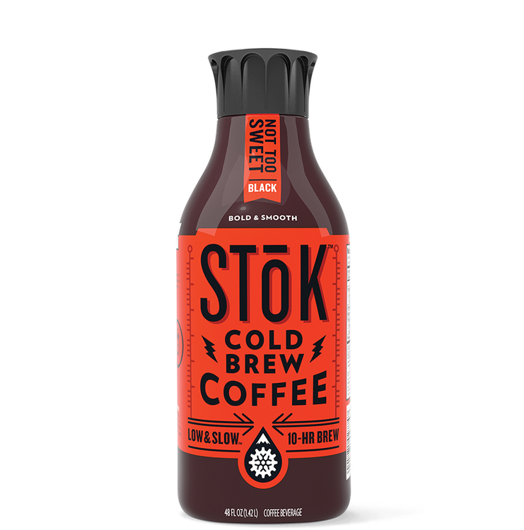 Stok Cold Brew Iced Coffee Not Too Sweet Black Reviews 2021