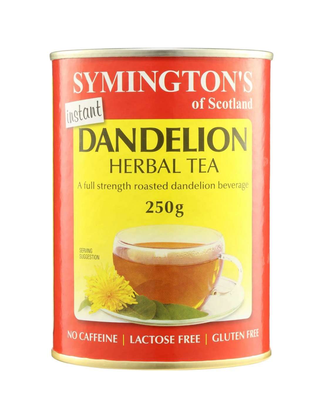 Symington Instant Dandelion Tea No Caffeine 250g