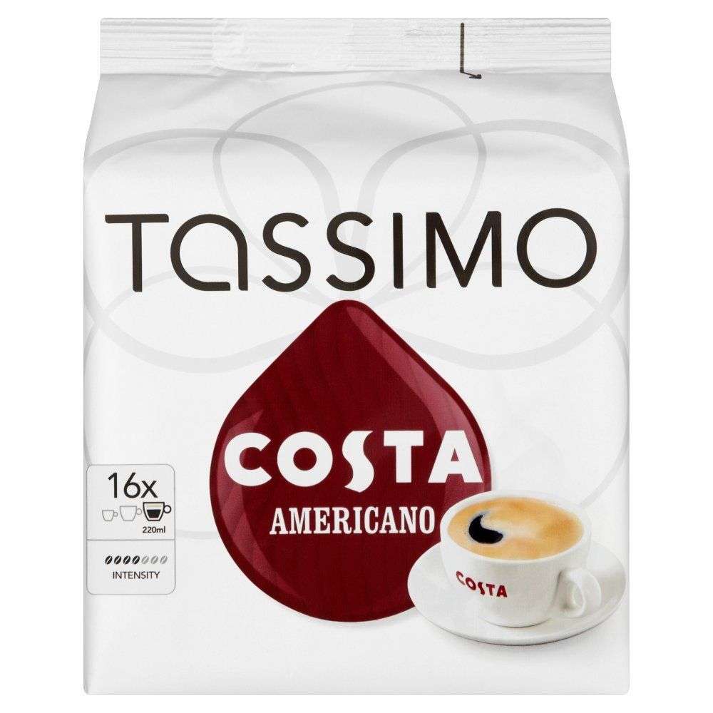 TASSIMO Costa Americano 16 T DISCs (Pack of 5, Total 80 T ...