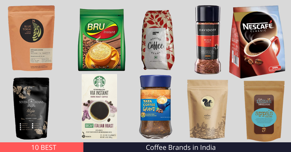 Top 10 Best Coffee Brands in India (2020): Brew it Hot ...