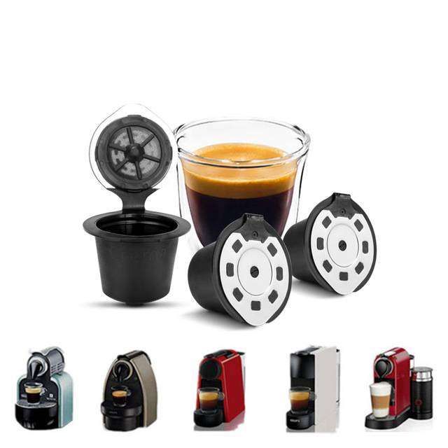 Upgraded Version 3 4pcs Refillable Nespresso Capsule For Coffee Machine ...