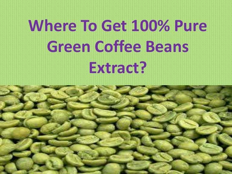 Where To Buy Green Coffee Bean Extract?